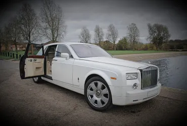 White Rolls Royce Phantom Hire