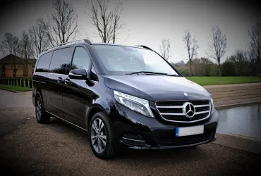 Black Mercedes V Class Hire