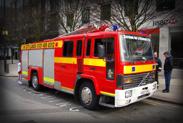 fire engine hire leicester